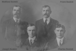 Matthew Joseph Frank & Charles Swatek abt 1905